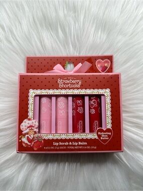 Strawberry Shortcake Lip Scrub & Lip Balm Set